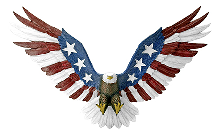 American Glory - American Eagle Polyresin Wall Mount